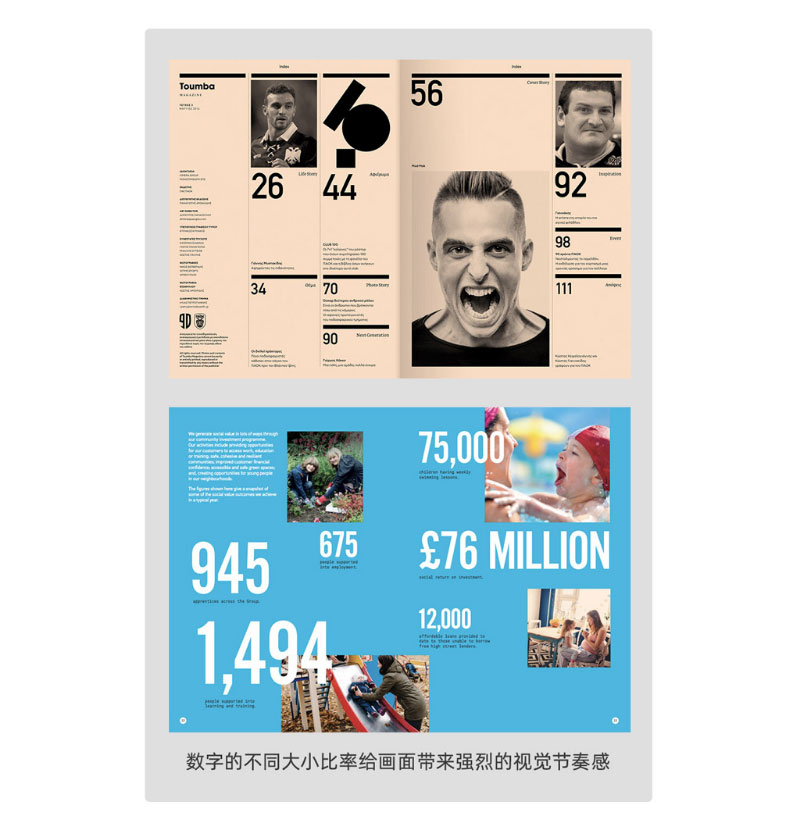 上海画册设计：文字放这么大有什么作用